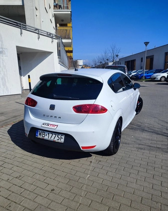 Seat Leon cena 55000 przebieg: 103272, rok produkcji 2011 z Warszawa małe 137